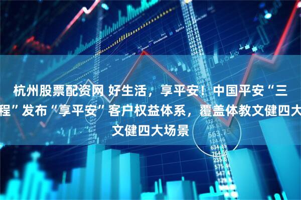 杭州股票配资网 好生活，享平安！中国平安“三省工程”发布“享平安”客户权益体系，覆盖体教文健四大场景