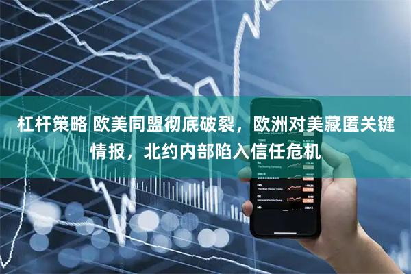 杠杆策略 欧美同盟彻底破裂，欧洲对美藏匿关键情报，北约内部陷入信任危机